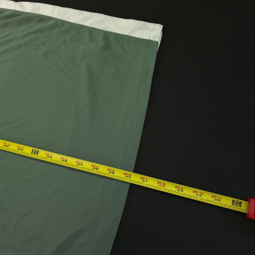 Zero Restriction Tour Series Golf Polo Shirt Mens Medium Green Solid Performance - Picture 3 of 9